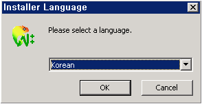 언어 선택