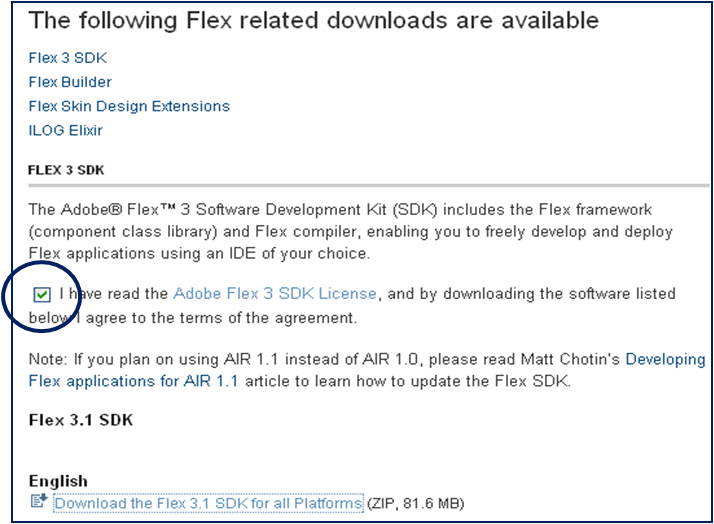 Flex SDK 3 설치